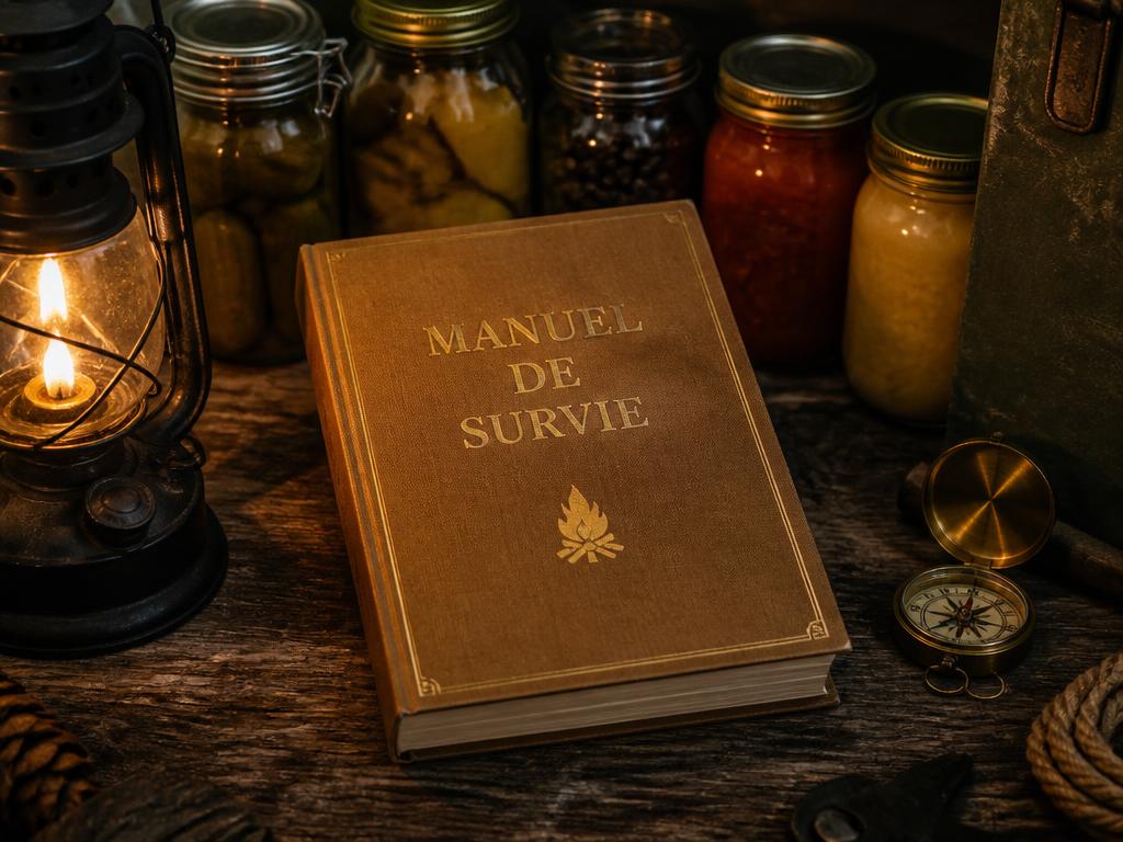 Le manuel Protocole 72 posé sur une table d'atelier